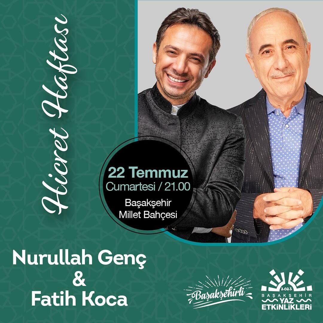 Başakşehir Belediyesi - Nurullah Genç ve Fatih Koca Konseri